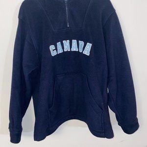 Canada Fleece Pullover Quarterzip